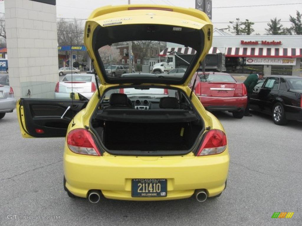 2006 Tiburon GT - Sunburst Yellow / Black photo #10