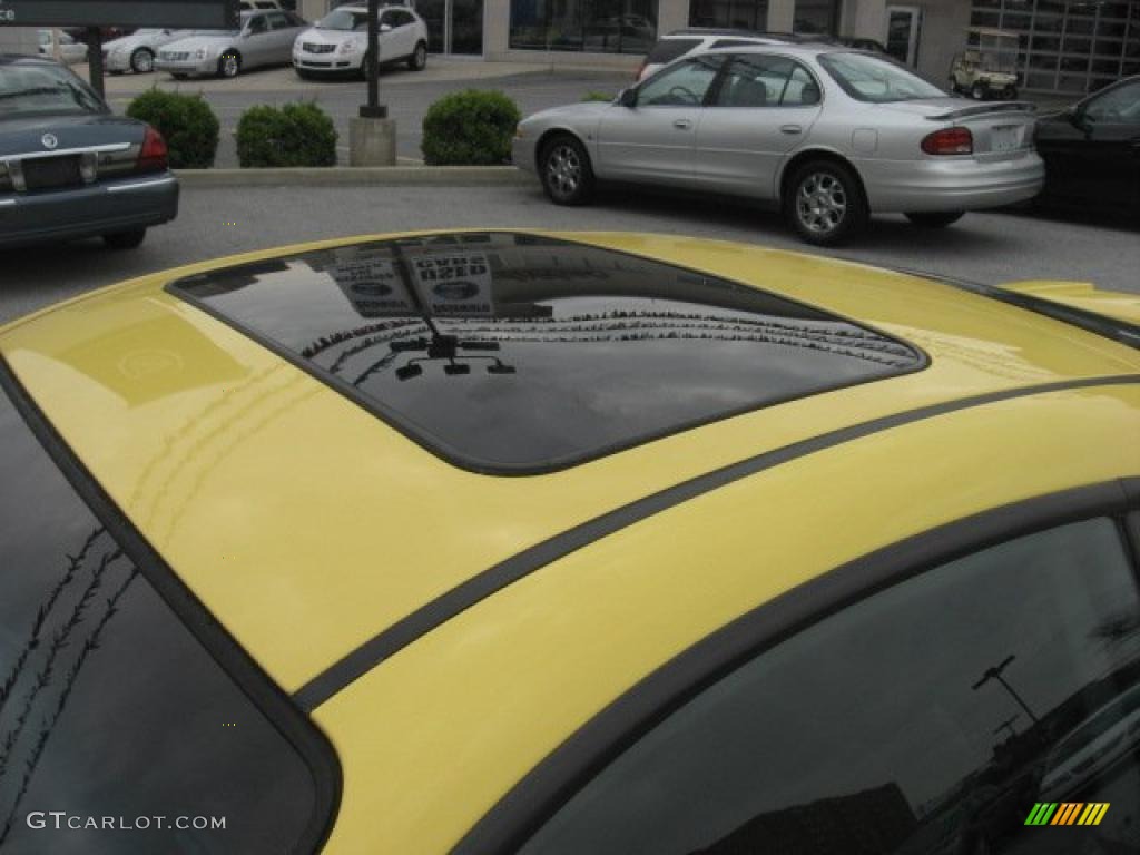 2006 Tiburon GT - Sunburst Yellow / Black photo #39