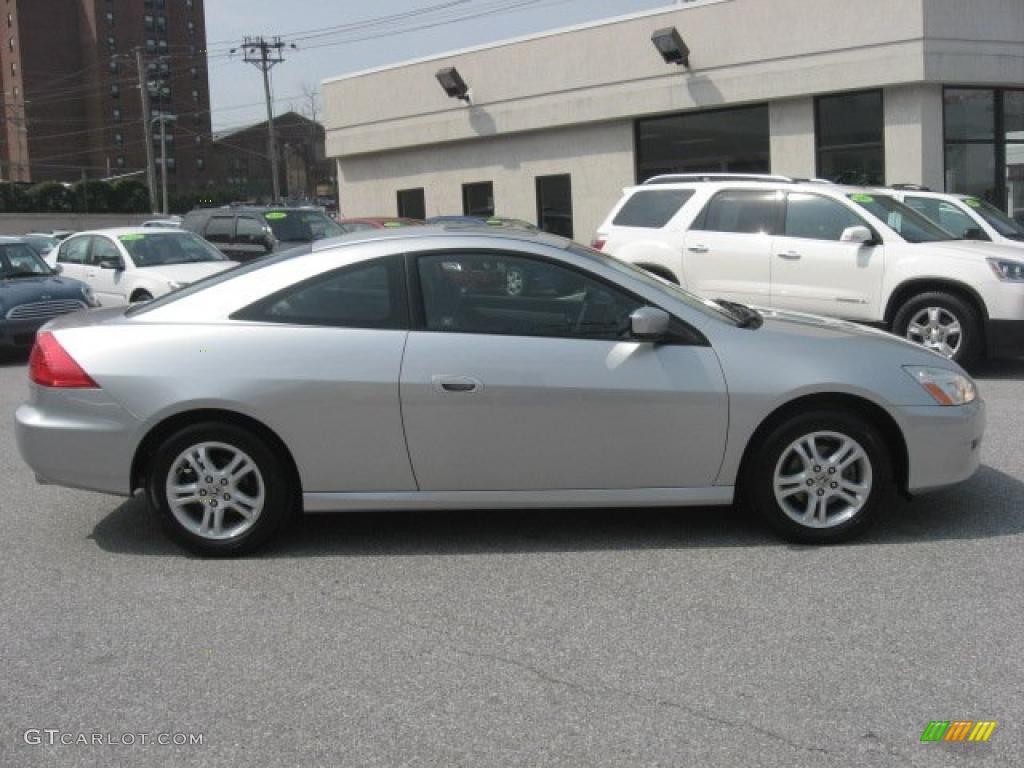 2006 Accord EX Coupe - Alabaster Silver Metallic / Gray photo #5