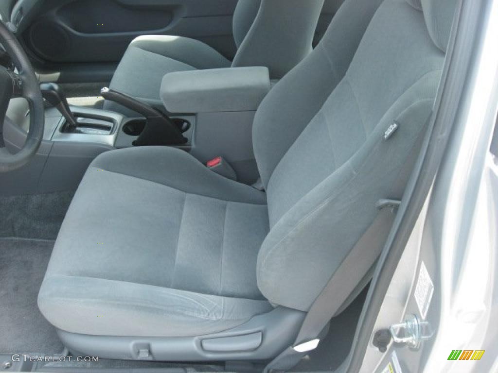 2006 Accord EX Coupe - Alabaster Silver Metallic / Gray photo #12
