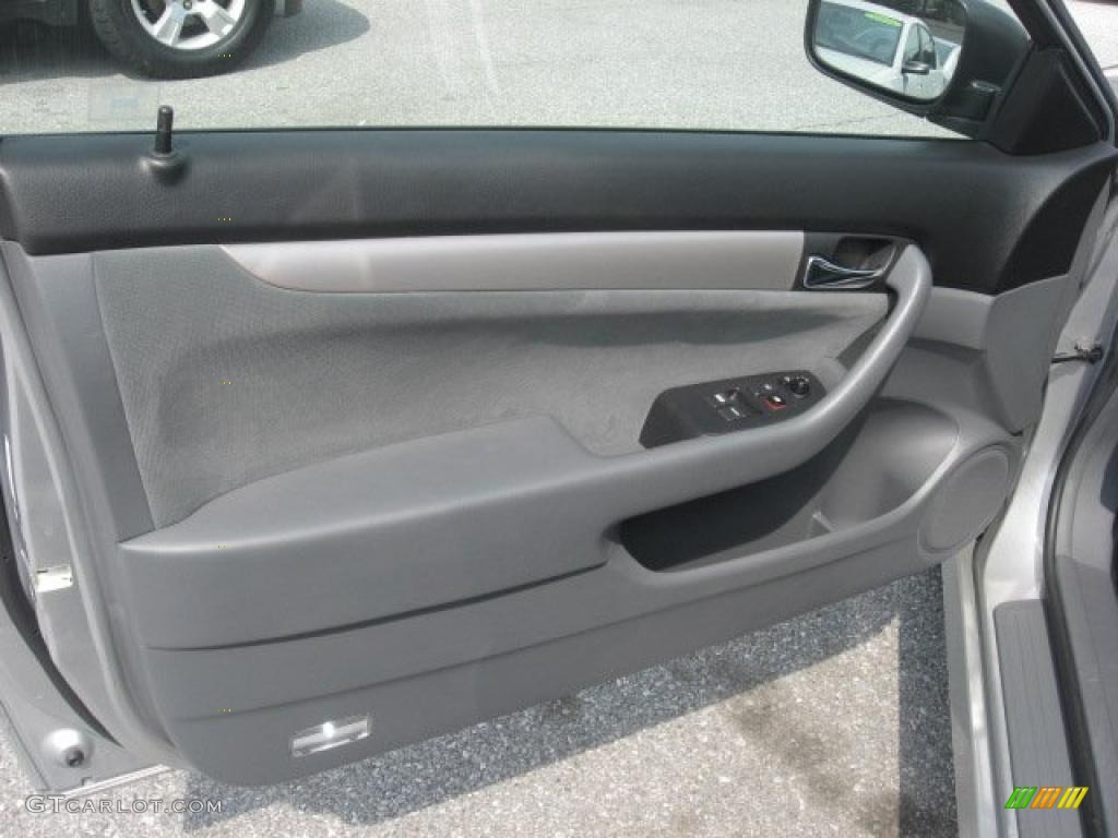 2006 Accord EX Coupe - Alabaster Silver Metallic / Gray photo #20