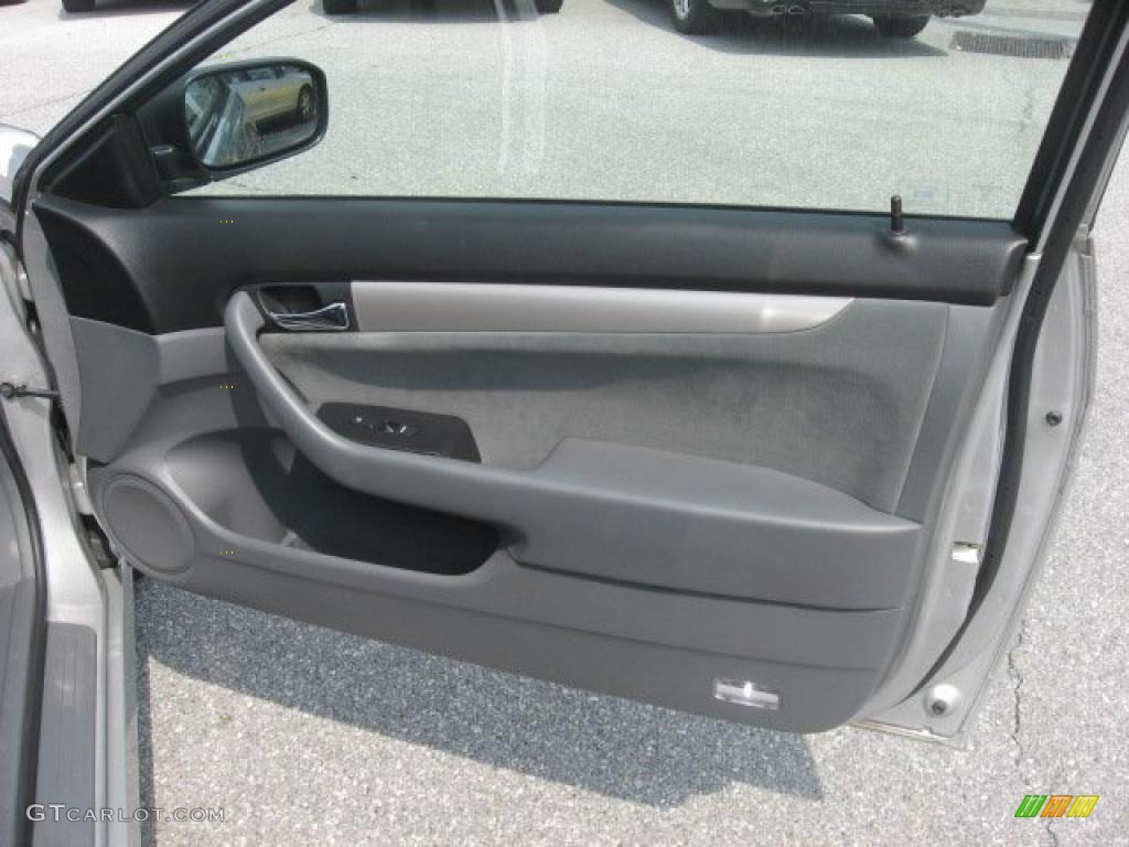 2006 Accord EX Coupe - Alabaster Silver Metallic / Gray photo #21