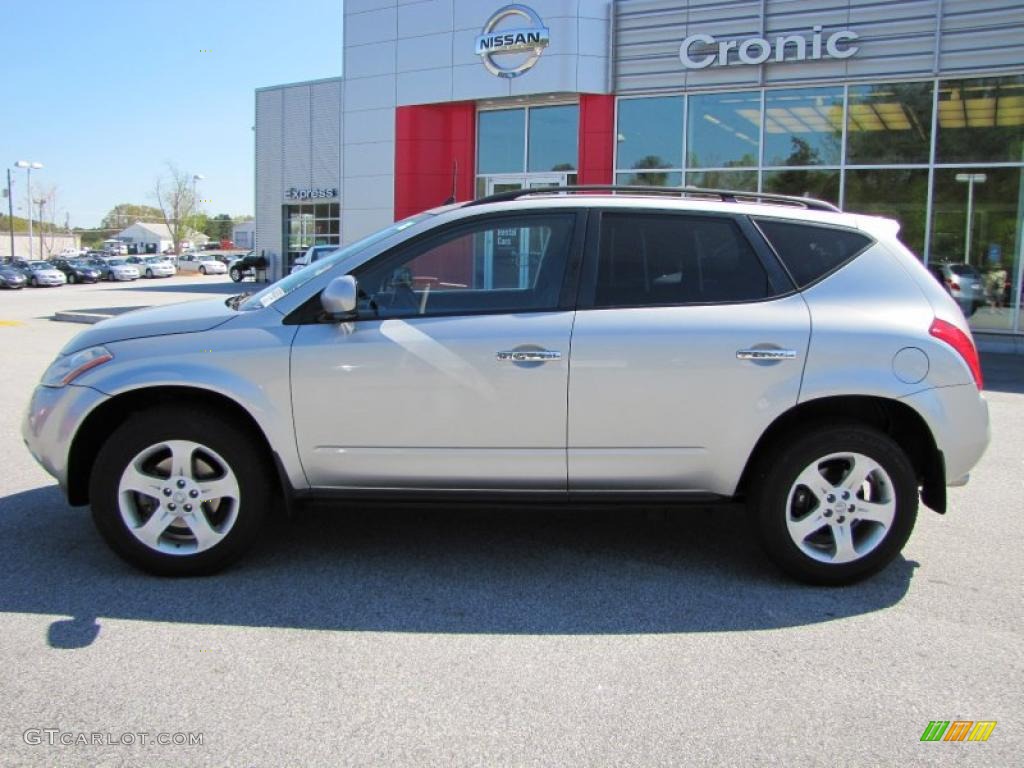 2005 Murano S - Sheer Silver Metallic / Charcoal photo #2