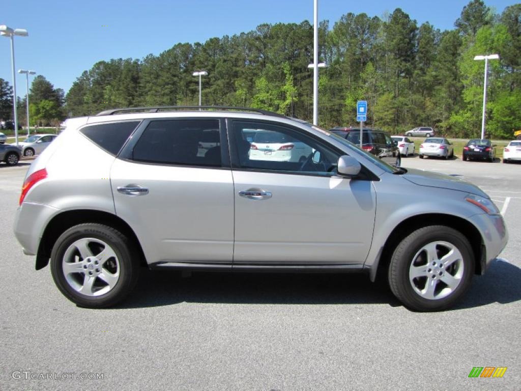 2005 Murano S - Sheer Silver Metallic / Charcoal photo #6