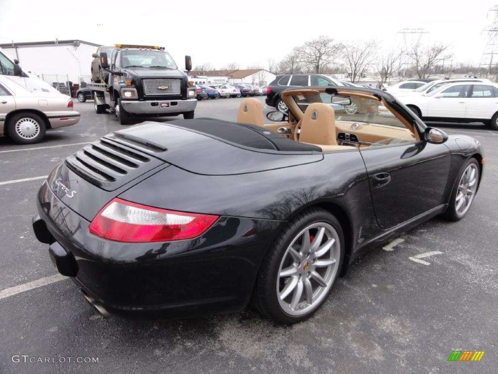 Black 2007 Porsche 911 Carrera S Cabriolet Exterior Photo #47728713