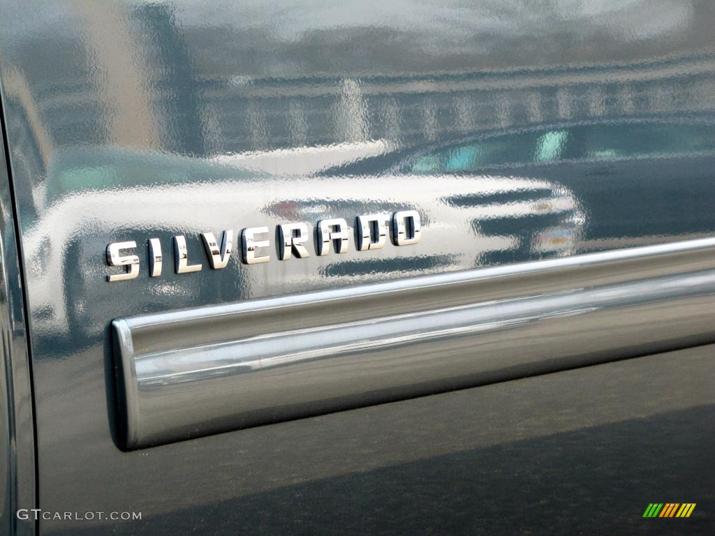 2011 Silverado 1500 LT Extended Cab - Blue Granite Metallic / Ebony photo #4