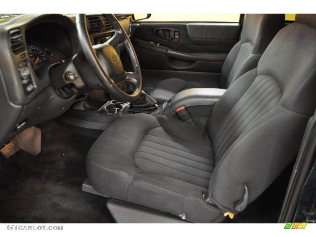 Graphite Interior 2003 Chevrolet Blazer LS Photo #47729502