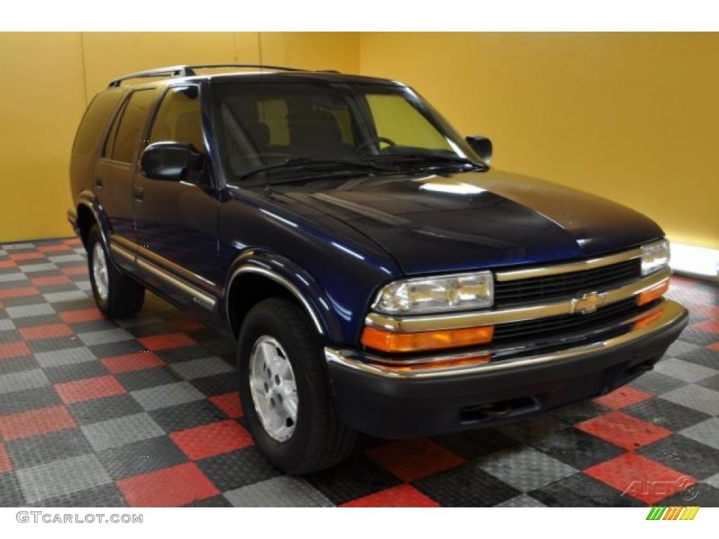 1999 Blazer LS 4x4 - Indigo Blue Metallic / Graphite photo #1