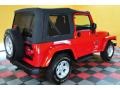 Flame Red - Wrangler X 4x4 Photo No. 4