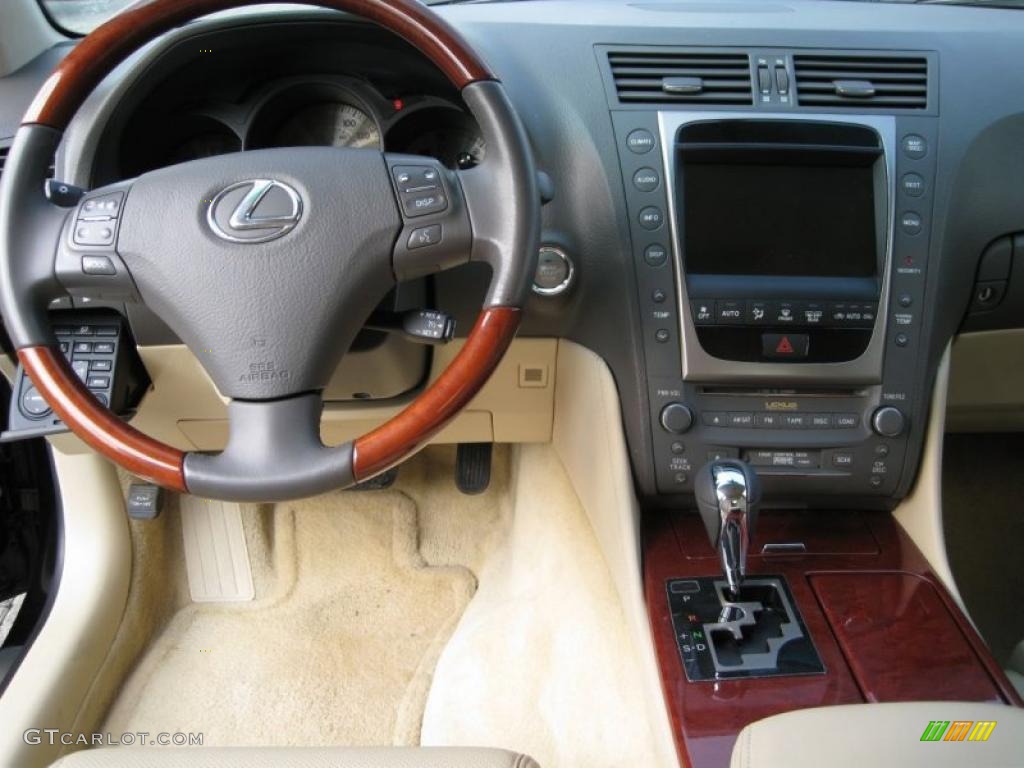 2007 Lexus GS 350 AWD Cashmere Dashboard Photo #47731594