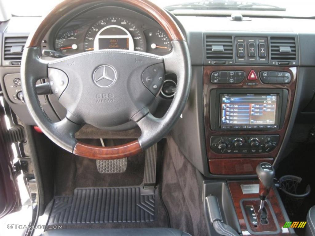 2007 Mercedes-Benz G 500 Black Dashboard Photo #47731780