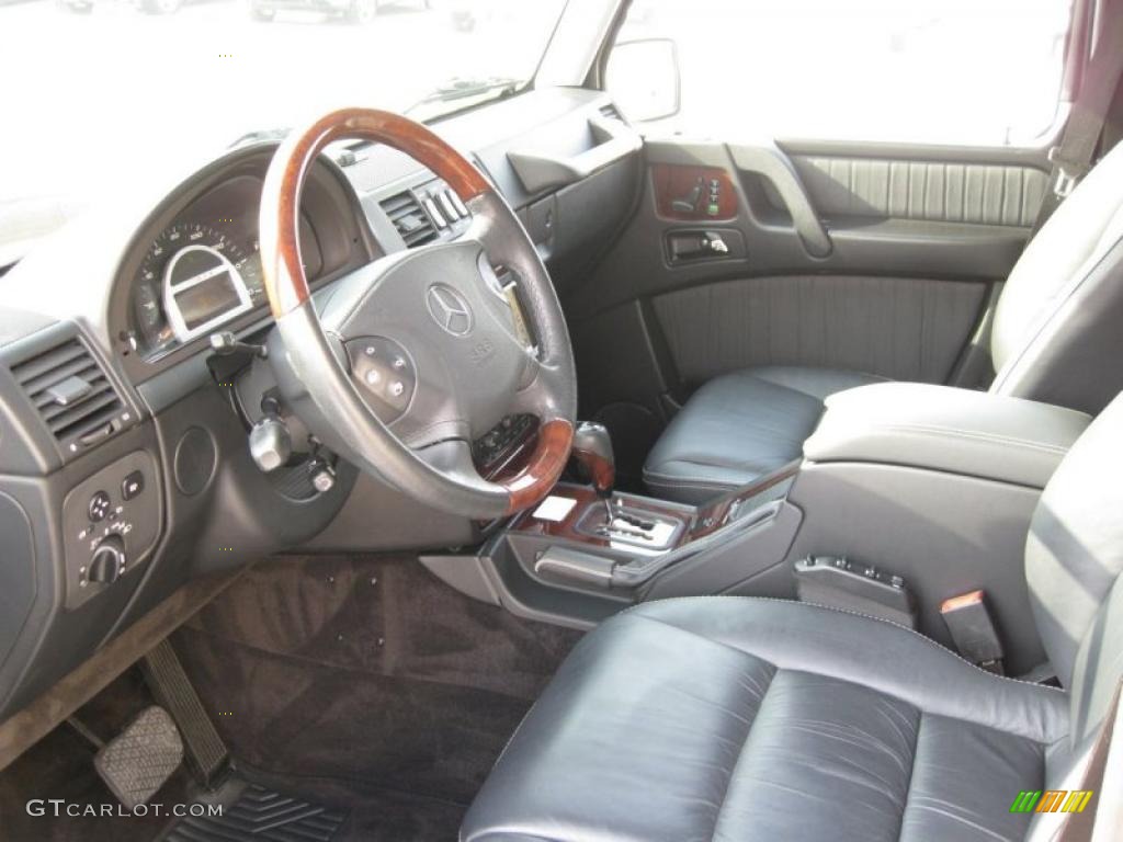 Black Interior 2007 Mercedes-Benz G 500 Photo #47731855