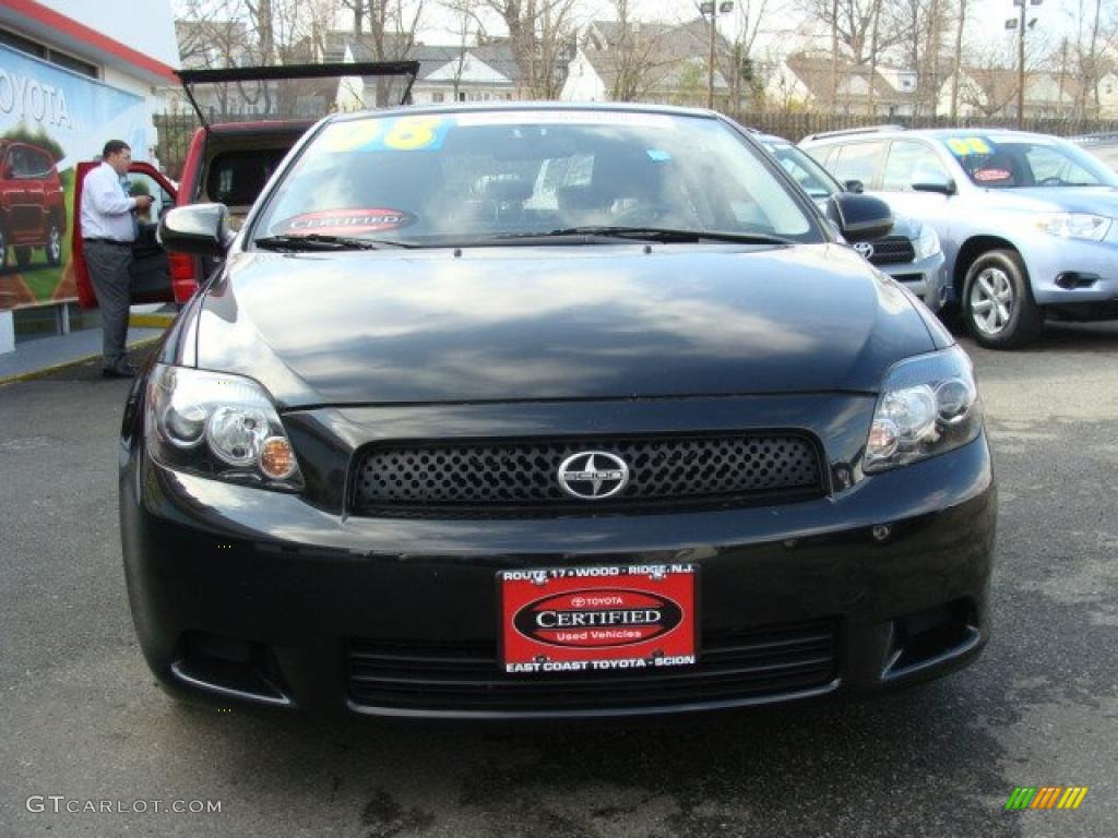 2008 tC  - Black Sand Pearl / Dark Charcoal Gray photo #2