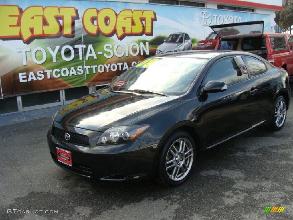 2008 tC  - Black Sand Pearl / Dark Charcoal Gray photo #3