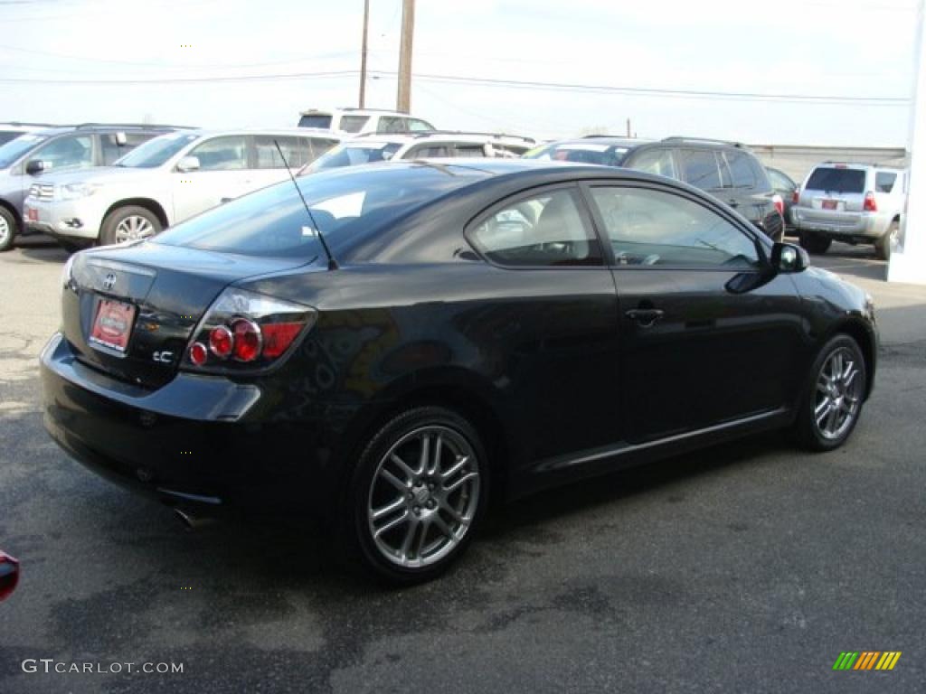 2008 tC  - Black Sand Pearl / Dark Charcoal Gray photo #4