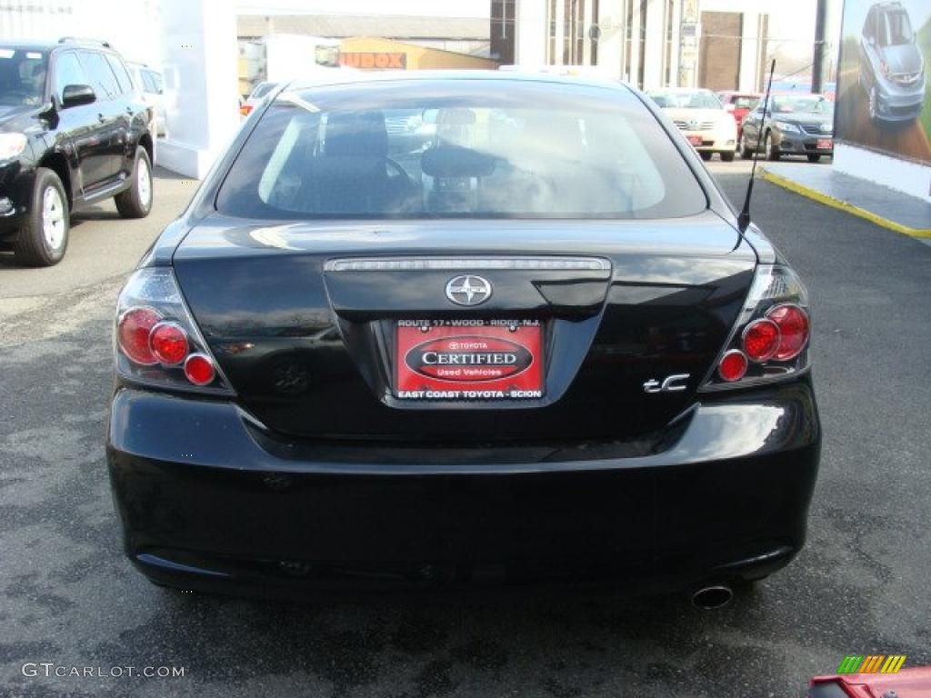 2008 tC  - Black Sand Pearl / Dark Charcoal Gray photo #5