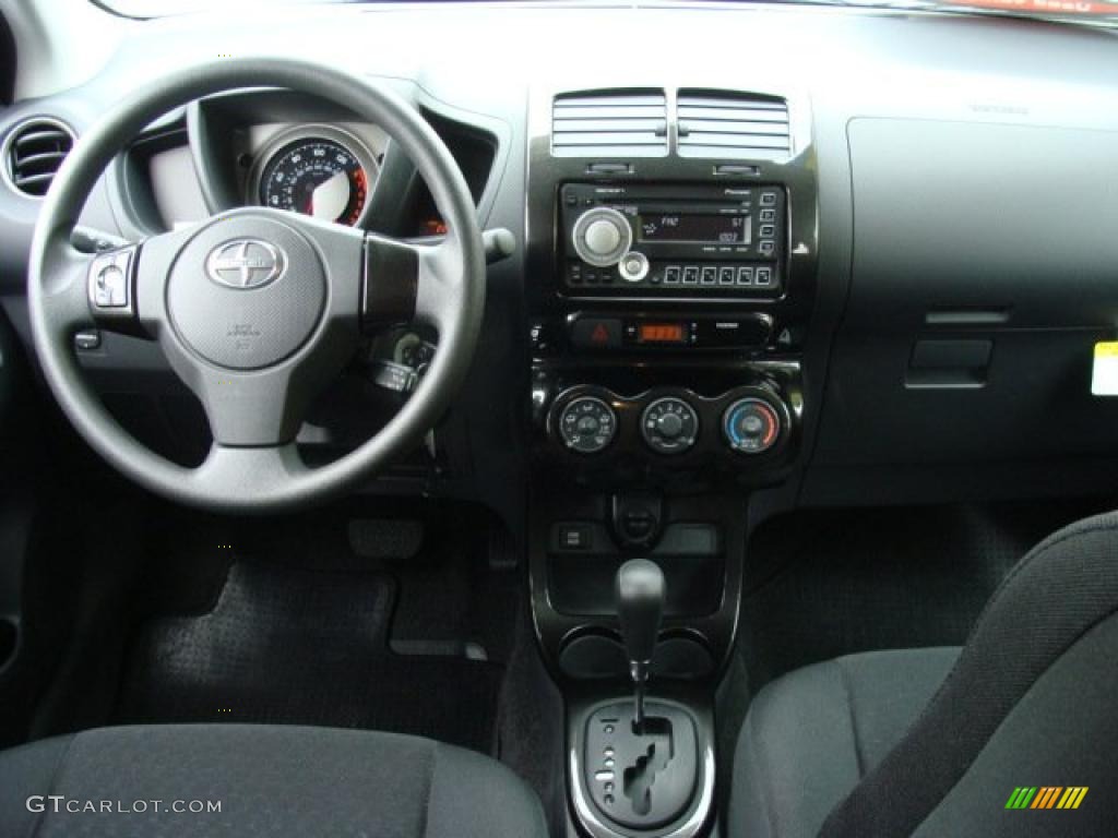 2010 Scion xD Standard xD Model Charcoal Dashboard Photo #47732485
