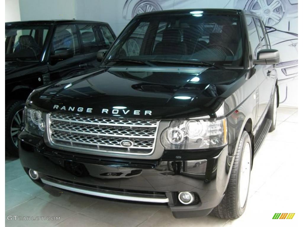 2007 Range Rover Supercharged - Buckingham Blue Metallic / Jet Black photo #1