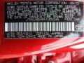 3R3: Barcelona Red Metallic 2010 Scion xD Standard xD Model Color Code