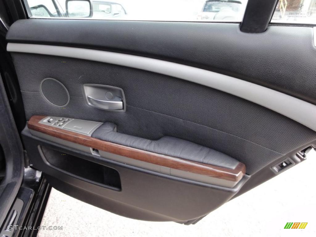 2002 7 Series 745i Sedan - Jet Black / Black photo #28