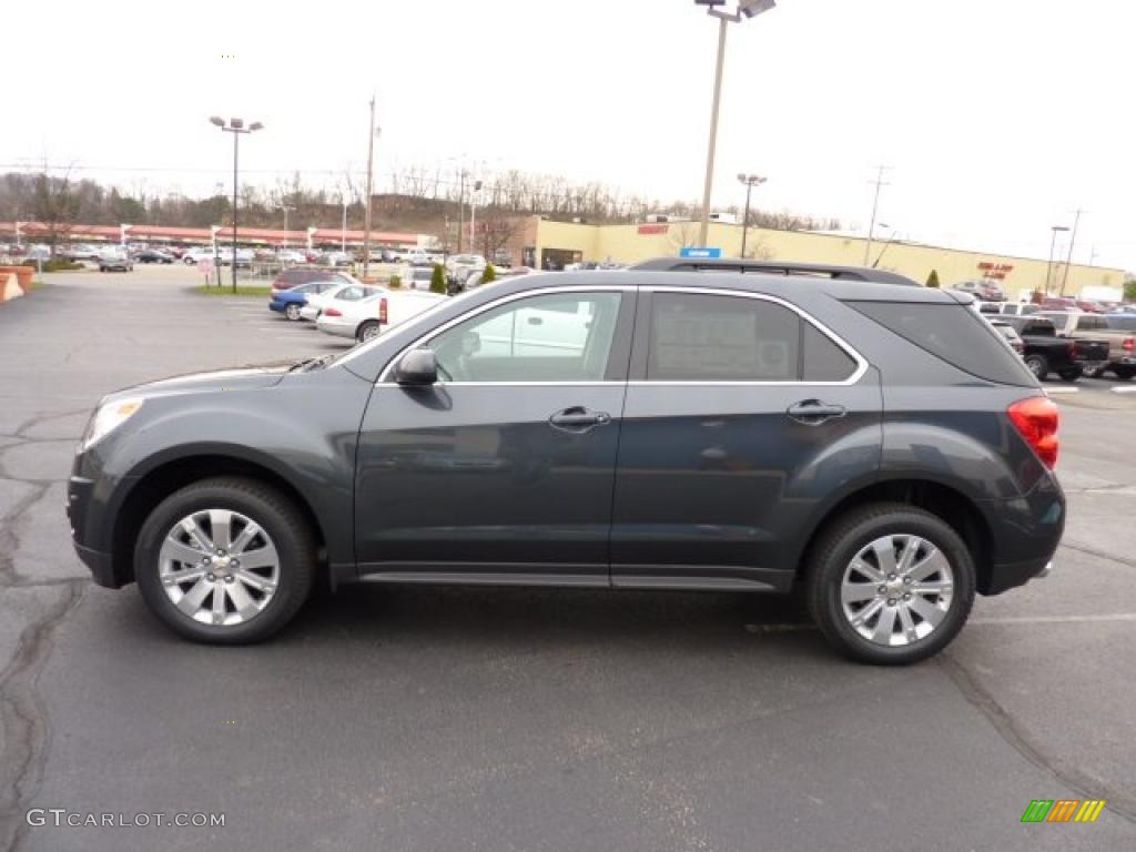 Cyber Gray Metallic 2011 Chevrolet Equinox LT AWD Exterior Photo #47733325