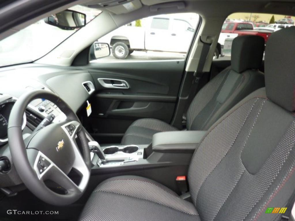 Jet Black Interior 2011 Chevrolet Equinox LT AWD Photo #47733358
