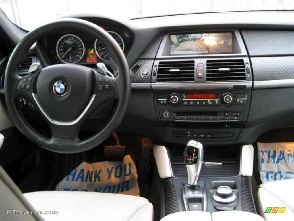 2008 BMW X6 xDrive35i Oyster Dashboard Photo #47733520