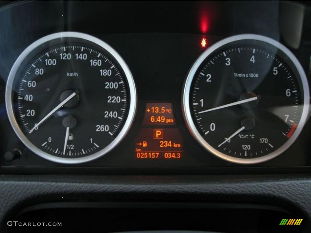 2008 BMW X6 xDrive35i Gauges Photo #47733532