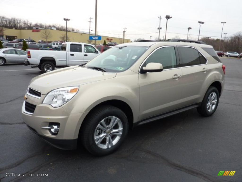 Gold Mist Metallic 2011 Chevrolet Equinox LT AWD Exterior Photo #47733571