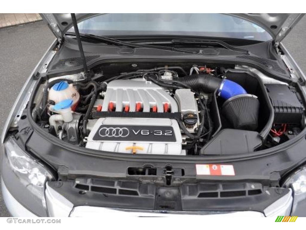 2006 Audi A3 3.2 S Line quattro 3.2 Liter DOHC 24-Valve V6 Engine Photo #47734969