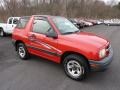 Wildfire Red 1999 Chevrolet Tracker Soft Top 4x4