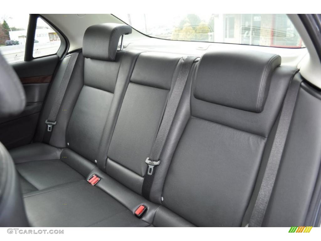 Black Interior 2008 Saab 9-3 2.0T Sport Sedan Photo #47735035
