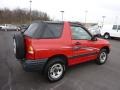 Wildfire Red 1999 Chevrolet Tracker Soft Top 4x4 Exterior