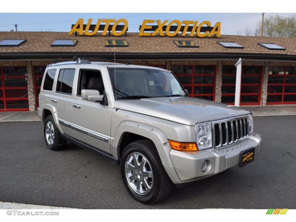 2009 Commander Overland 4x4 - Light Graystone Pearl Coat / Dark Slate Gray/Light Graystone photo #1