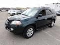 Dark Emerald Pearl 2001 Acura MDX Touring Exterior
