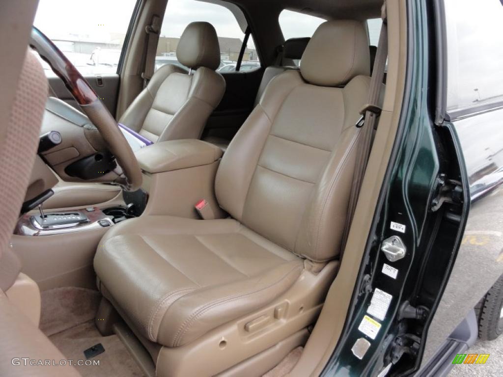 Saddle Interior 2001 Acura MDX Touring Photo #47736394