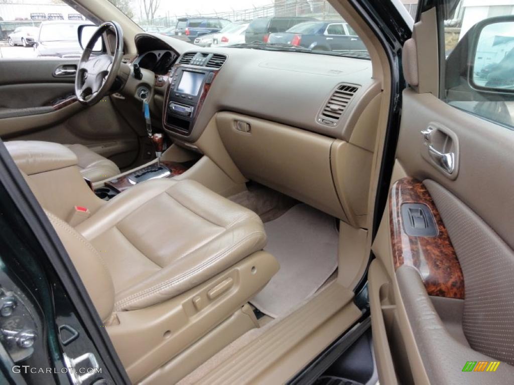 Saddle Interior 2001 Acura MDX Touring Photo #47736406