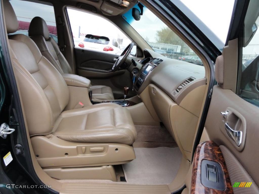 Saddle Interior 2001 Acura MDX Touring Photo #47736433