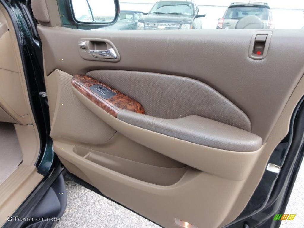2001 Acura MDX Touring Saddle Door Panel Photo #47736478