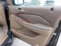 Saddle 2001 Acura MDX Touring Door Panel