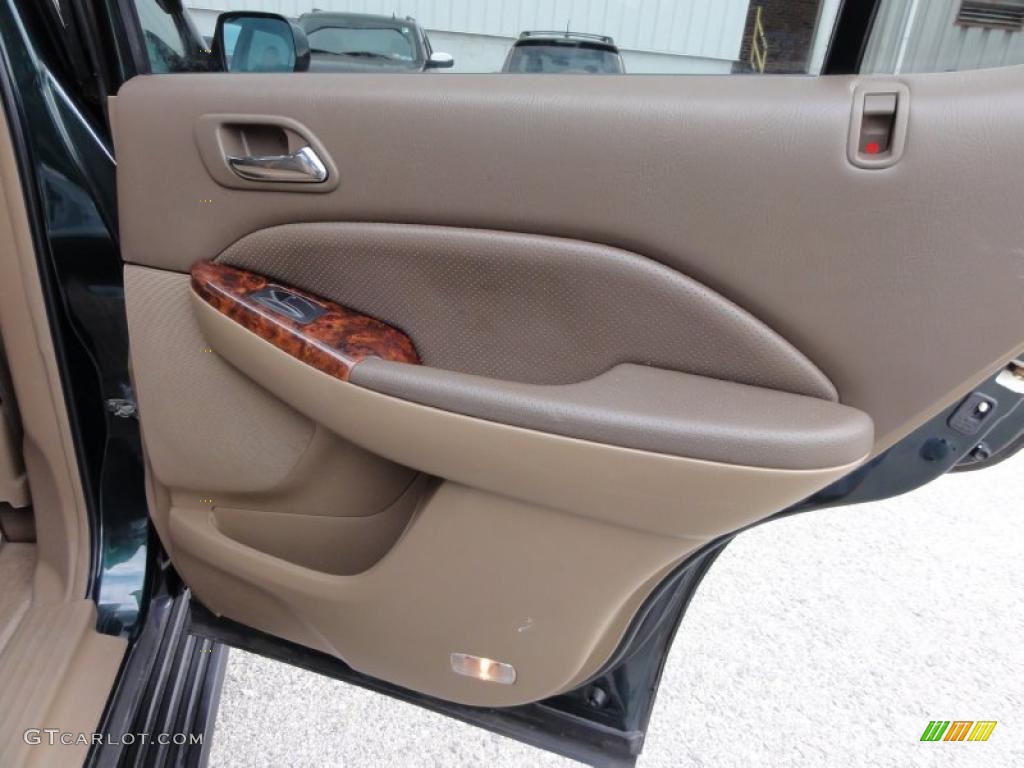 2001 Acura MDX Touring Saddle Door Panel Photo #47736508
