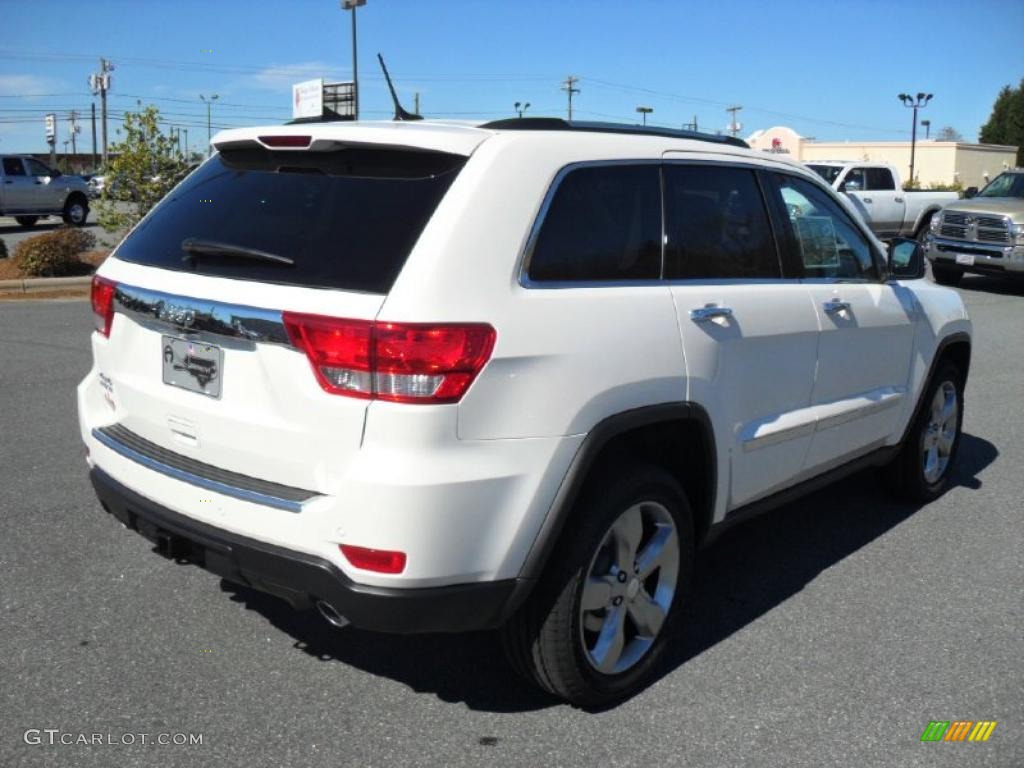 Stone White 2011 Jeep Grand Cherokee Limited 4x4 Exterior Photo #47738350