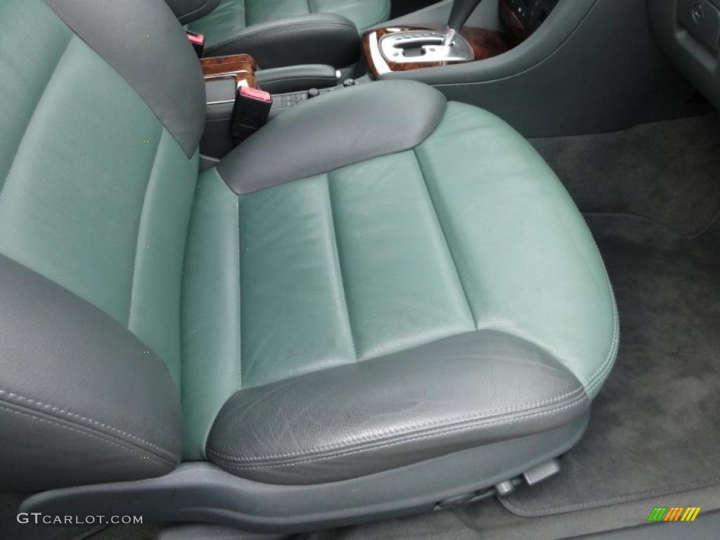 Fern Green/Desert Grass Interior 2002 Audi Allroad 2.7T quattro Photo #47738560