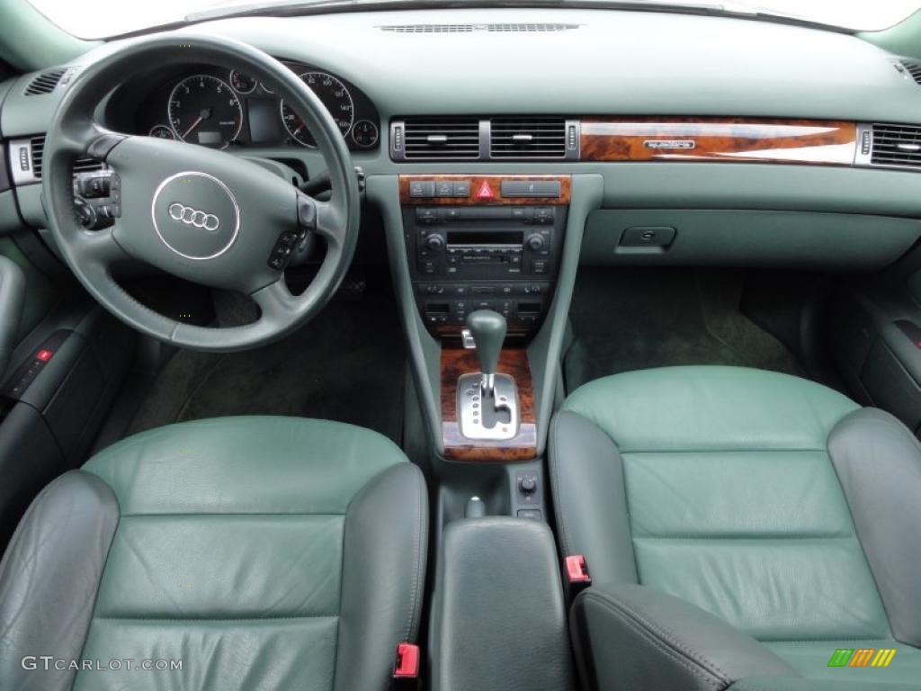 2002 Audi Allroad 2.7T quattro Fern Green/Desert Grass Dashboard Photo #47738671