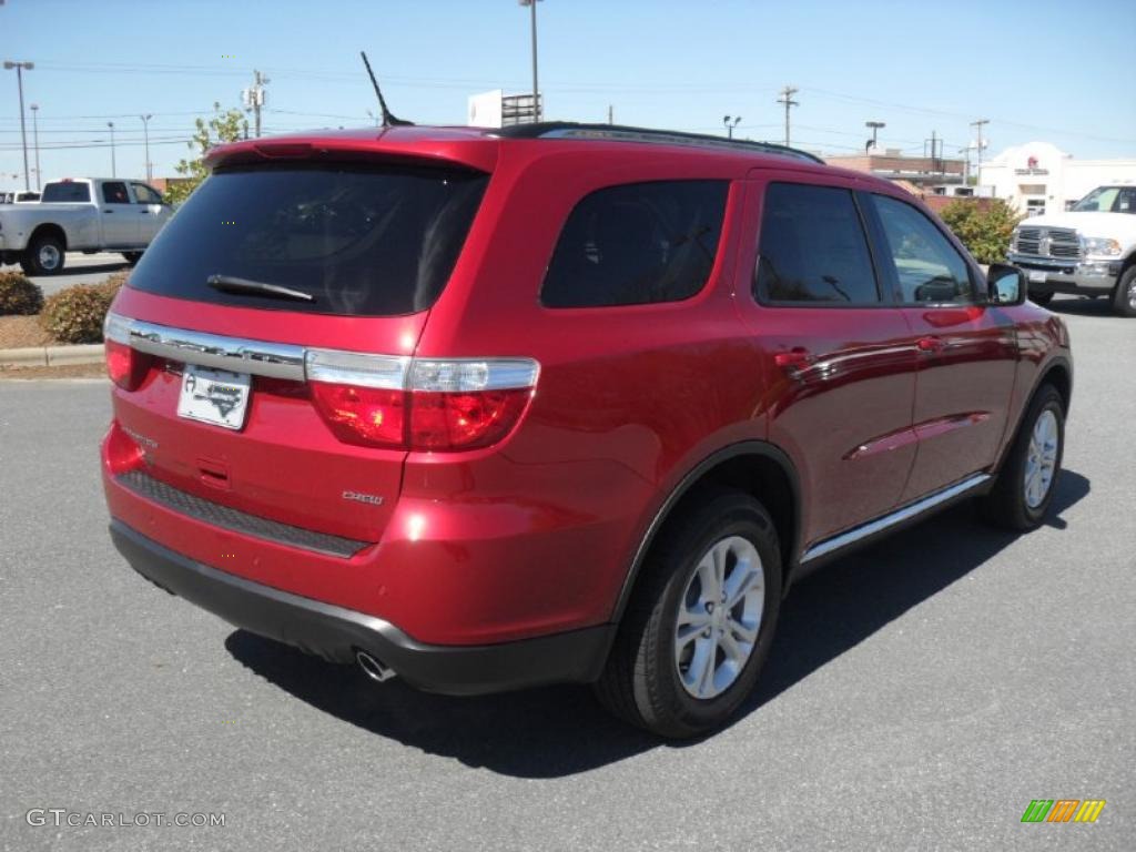 Inferno Red Crystal Pearl 2011 Dodge Durango Crew Exterior Photo #47738794