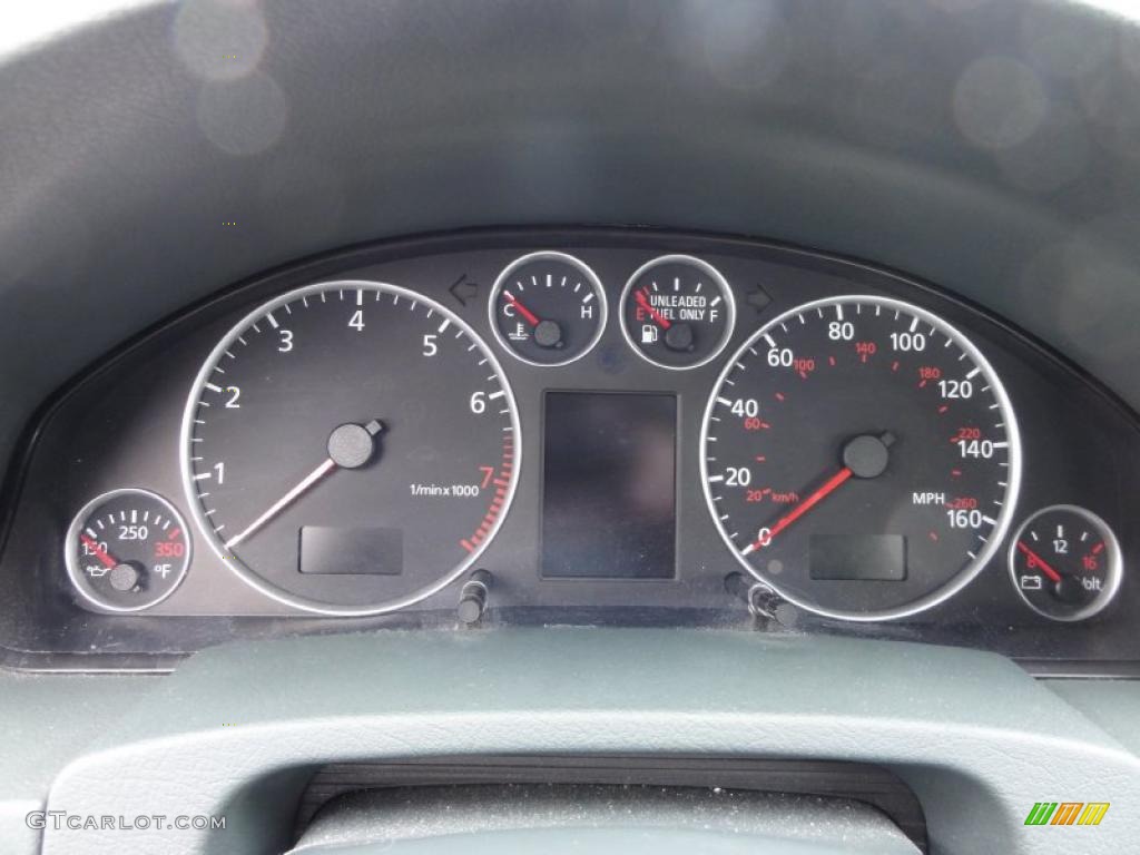 2002 Audi Allroad 2.7T quattro Gauges Photo #47738938