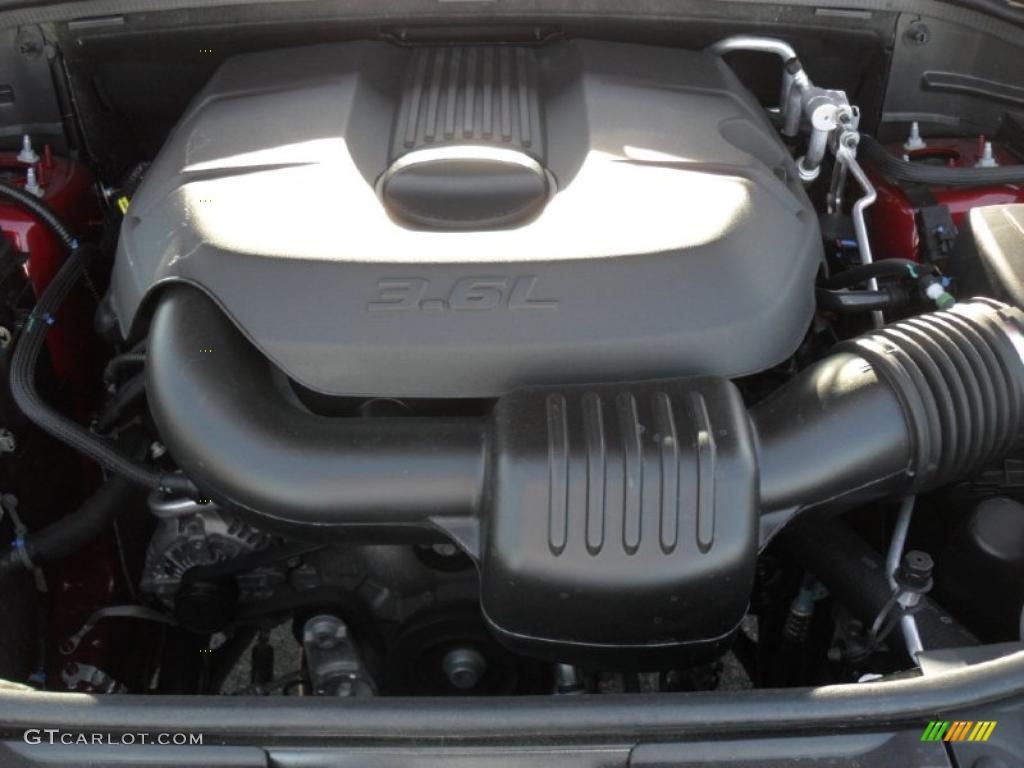 2011 Dodge Durango Crew 3.6 Liter DOHC 24-Valve VVT Pentastar V6 Engine Photo #47739091