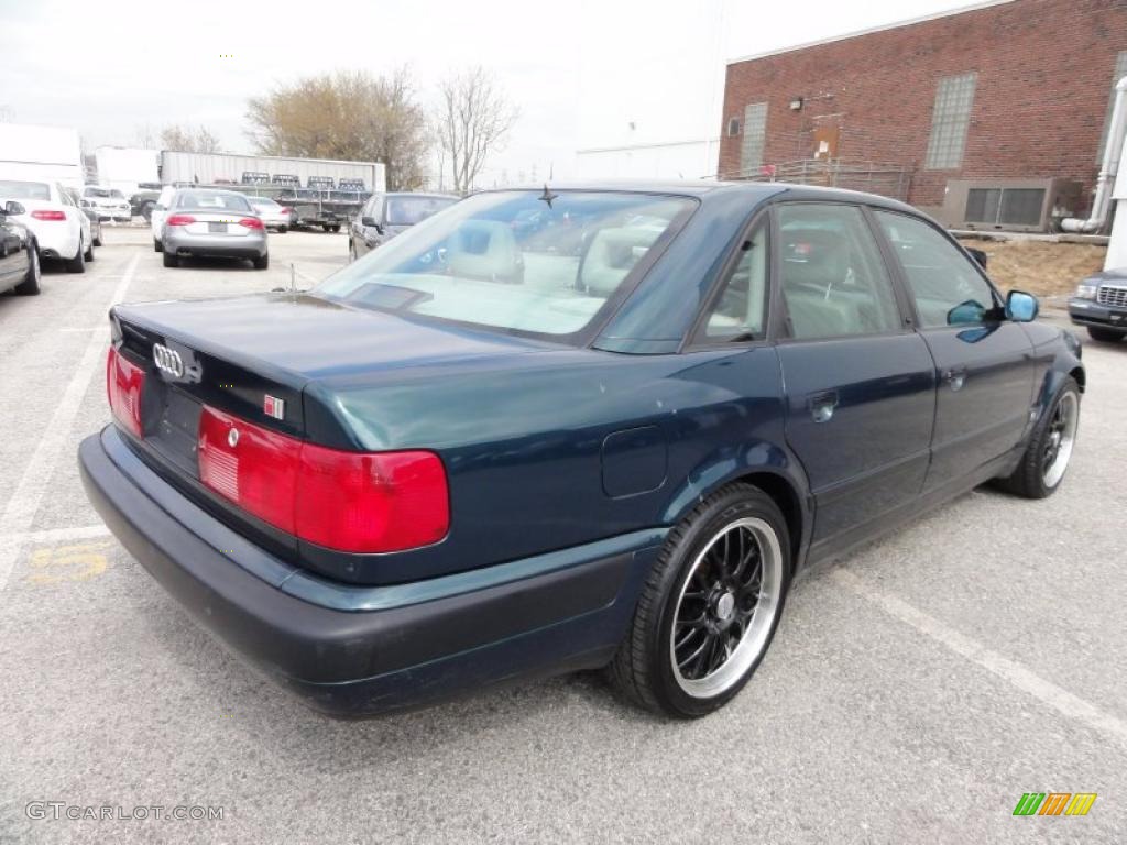 Emerald Green Pearl 1994 Audi S4 quattro Sedan Exterior Photo #47739157
