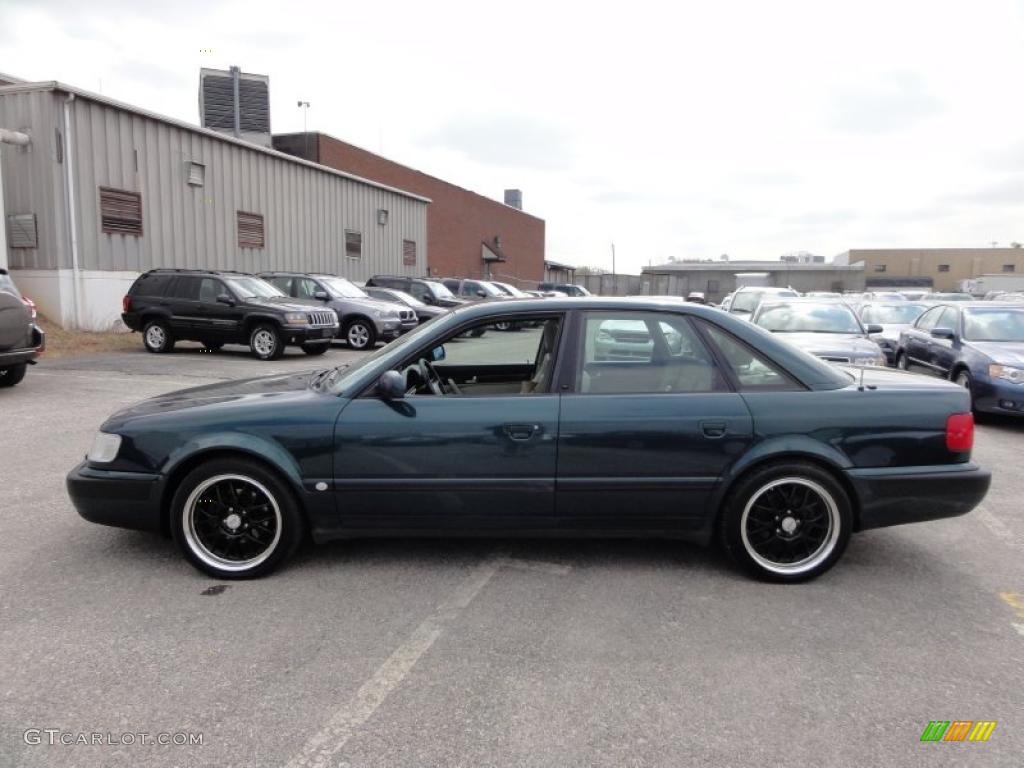 Emerald Green Pearl 1994 Audi S4 quattro Sedan Exterior Photo #47739187