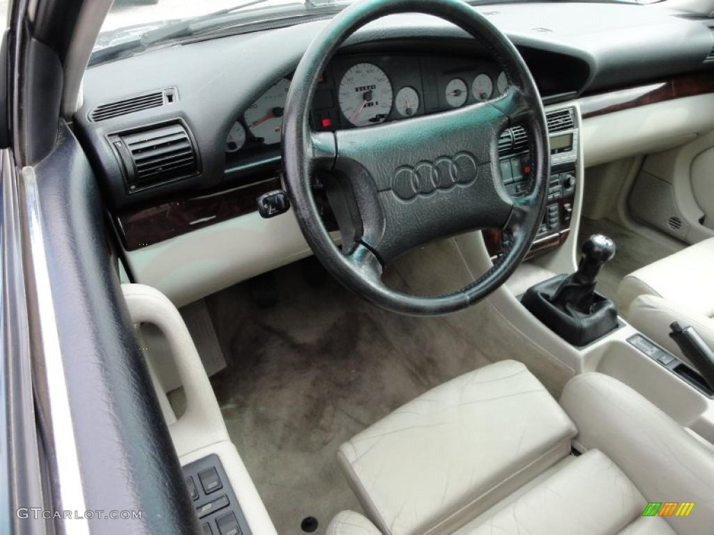 Ecru Interior 1994 Audi S4 quattro Sedan Photo #47739202